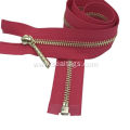 Metal Separating Jacket Invisible Zipper